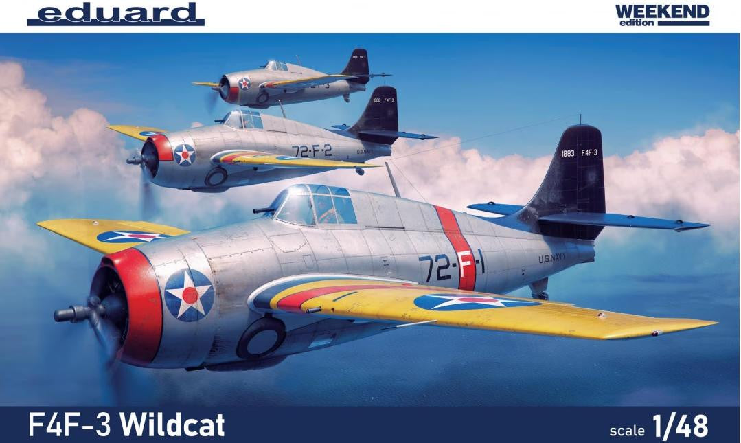 Eduard 1/48 F4F-3 Wildcat Weekend Edition 84193